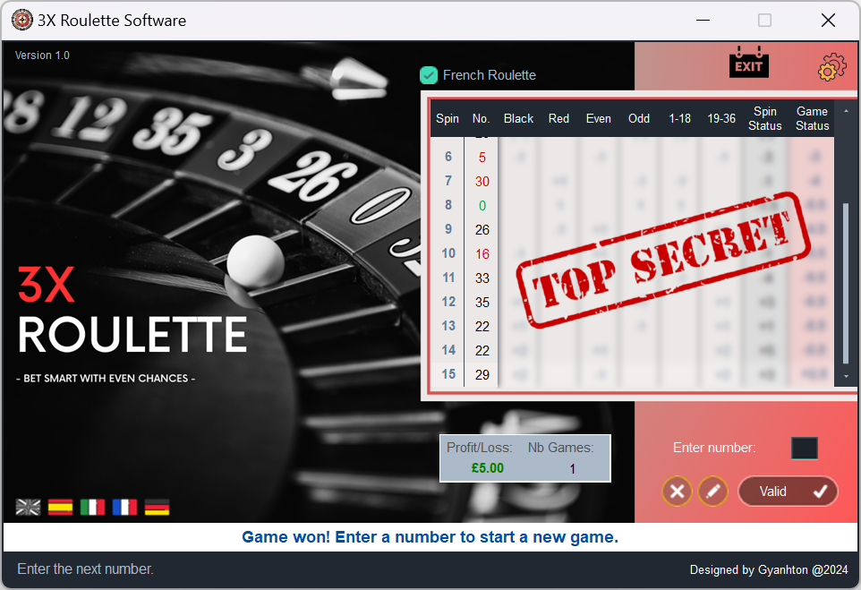 3x roulette