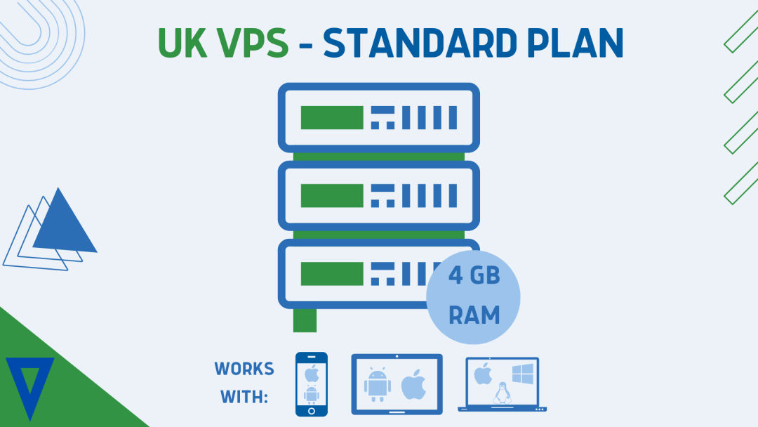UK VPS Standard Plan - 4 GB