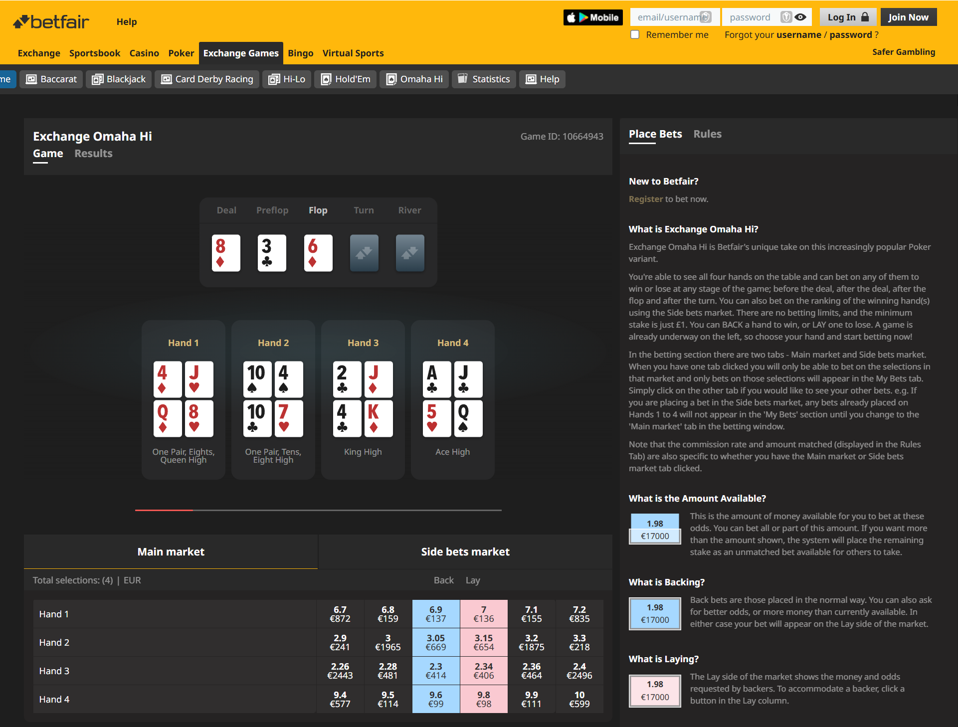 OmahaStrike Poker